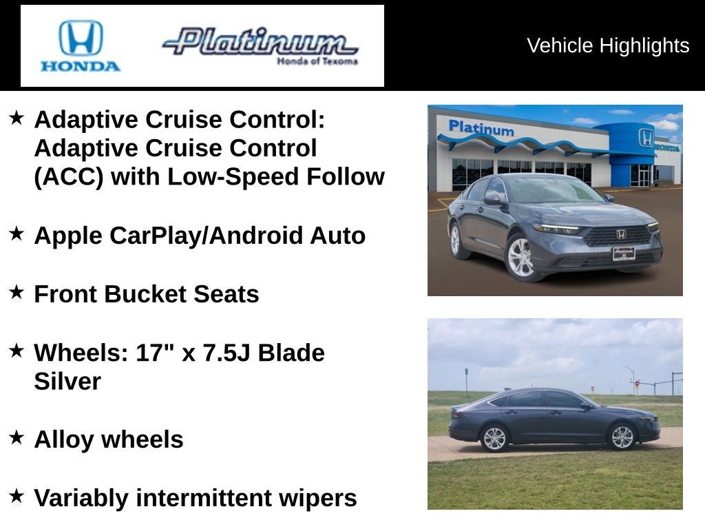 2026 Honda Accord LX