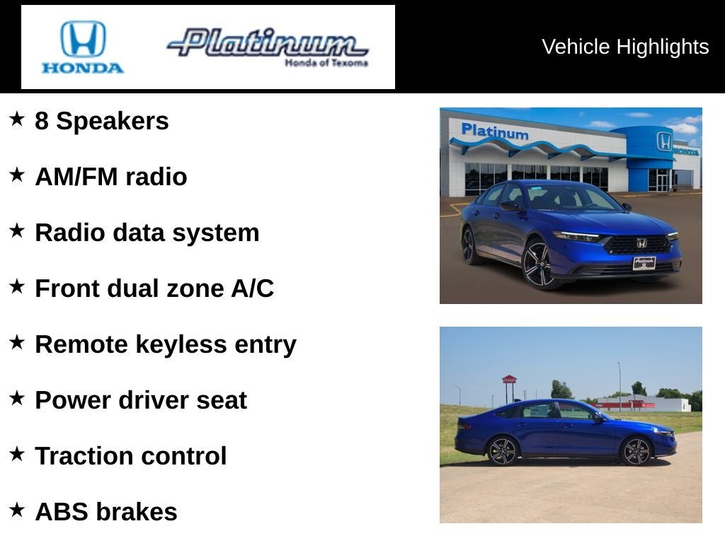 2026 Honda Accord Hybrid Sport
