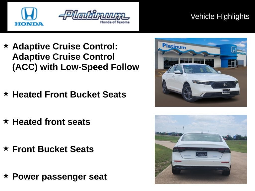 2026 Honda Accord Hybrid EX-L