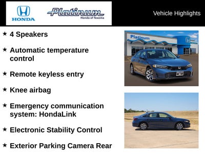 2026 Honda Civic LX