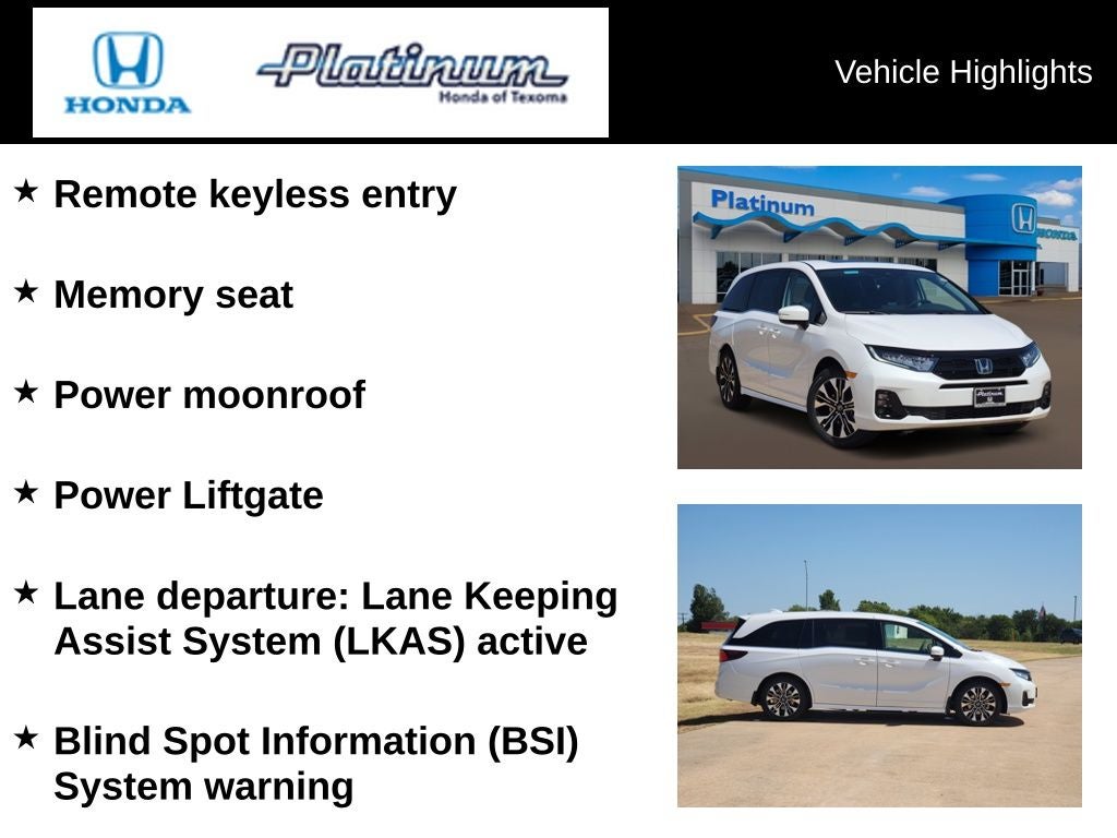 2026 Honda Odyssey Elite