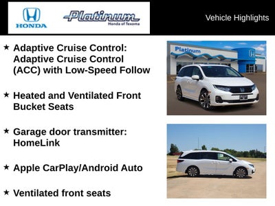 2026 Honda Odyssey Elite