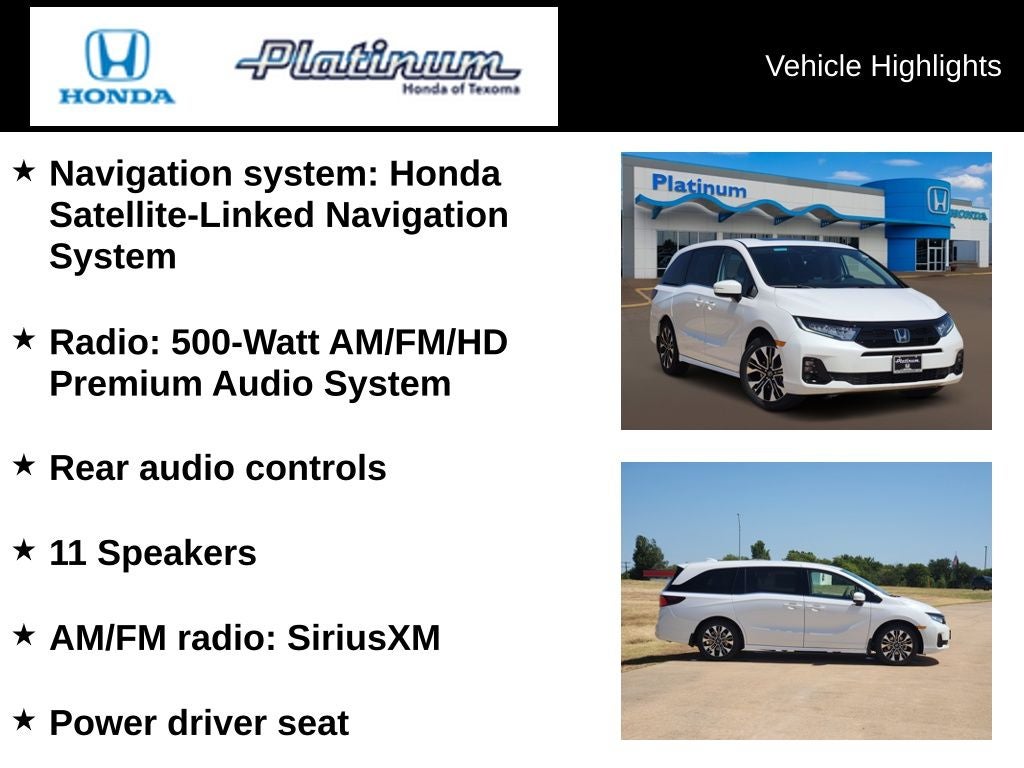 2026 Honda Odyssey Elite