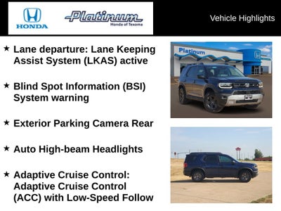 2026 Honda Passport RTL Towing
