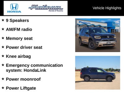 2026 Honda Passport TrailSport