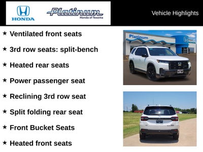 2026 Honda Pilot Black Edition