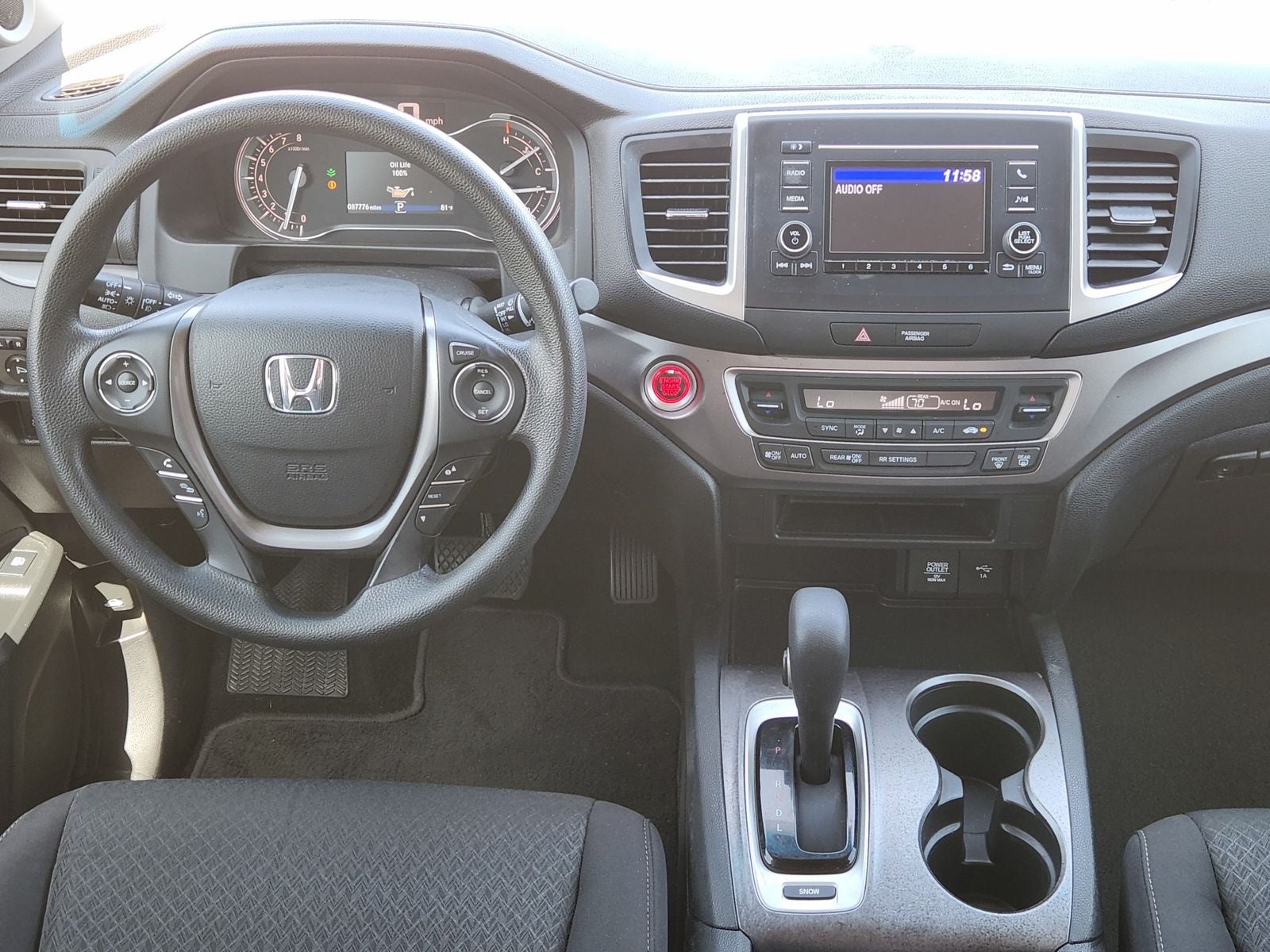 2019 Honda Ridgeline Sport