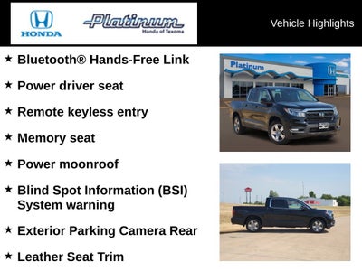 2026 Honda Ridgeline RTL