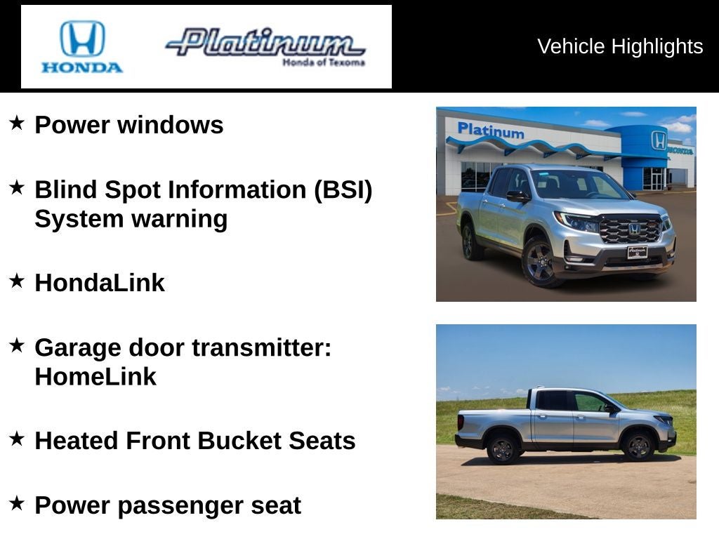 2026 Honda Ridgeline TrailSport