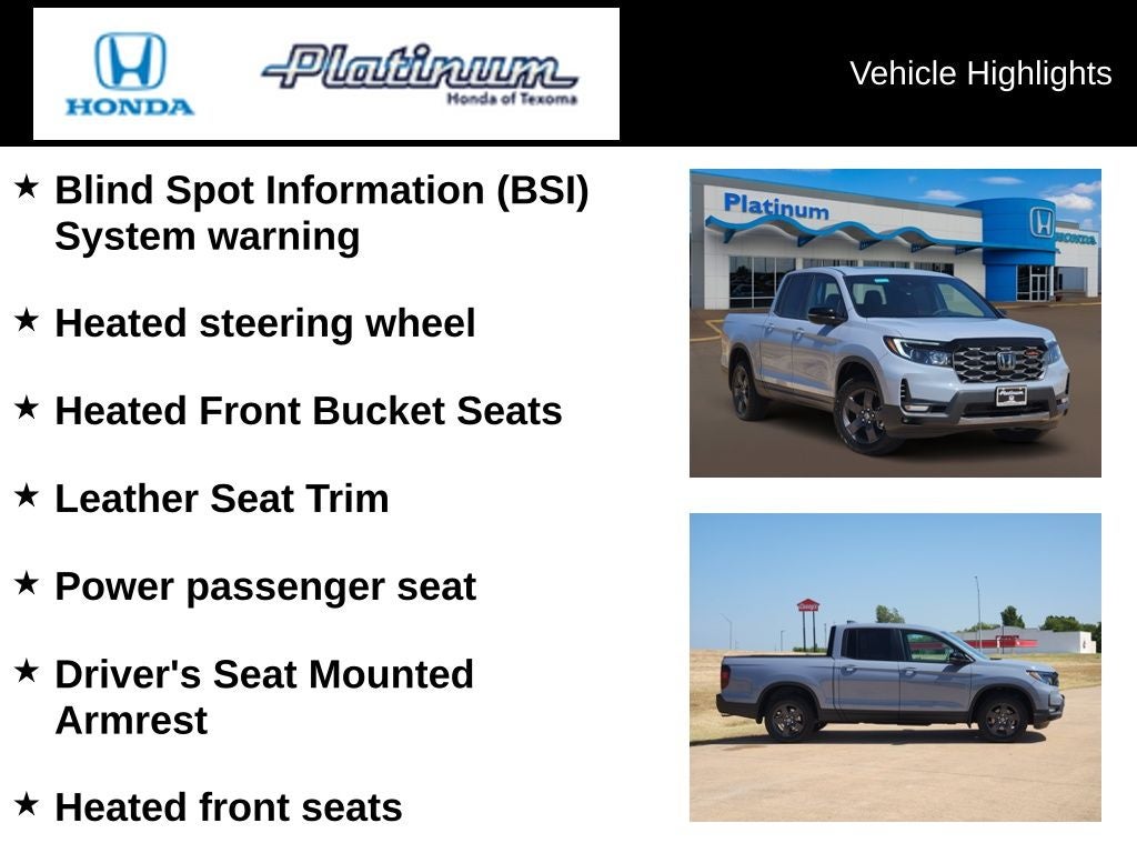 2026 Honda Ridgeline TrailSport