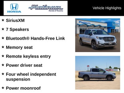 2026 Honda Ridgeline TrailSport