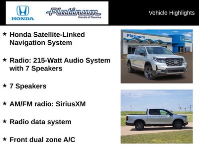 2026 Honda Ridgeline TrailSport