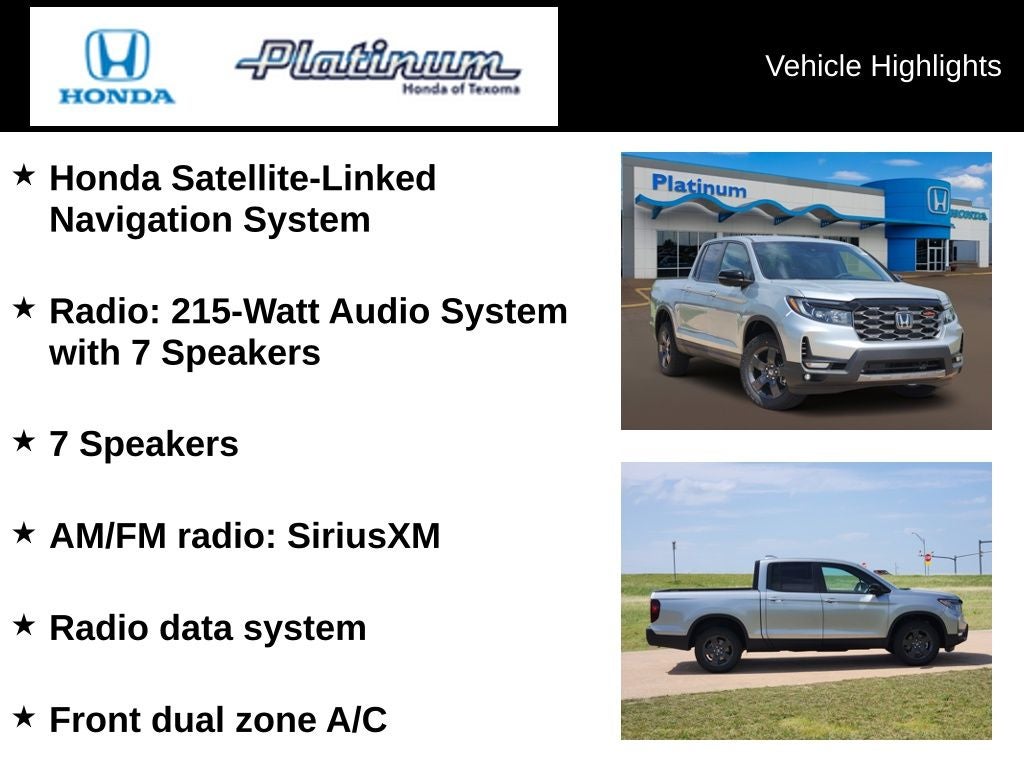 2026 Honda Ridgeline TrailSport