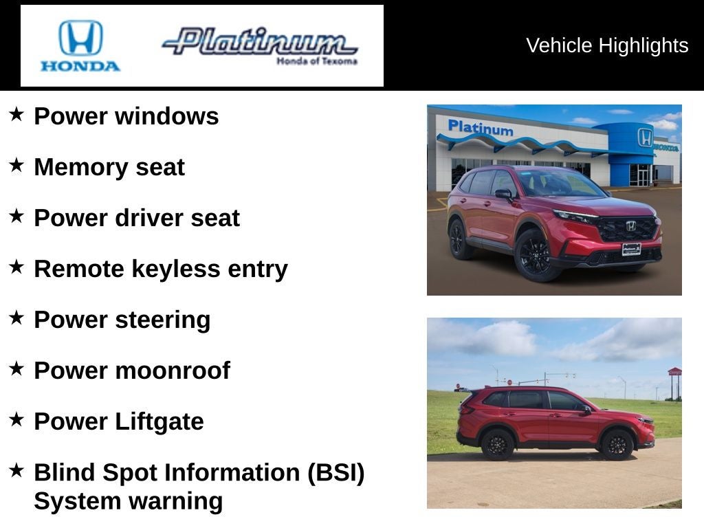 2026 Honda CR-V Hybrid Sport-L