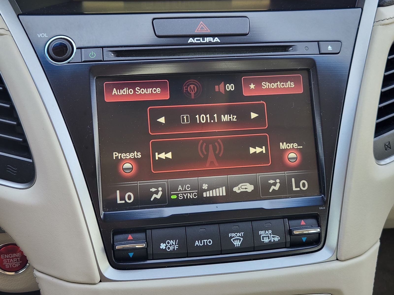 2014 Acura RLX Base Technology Package