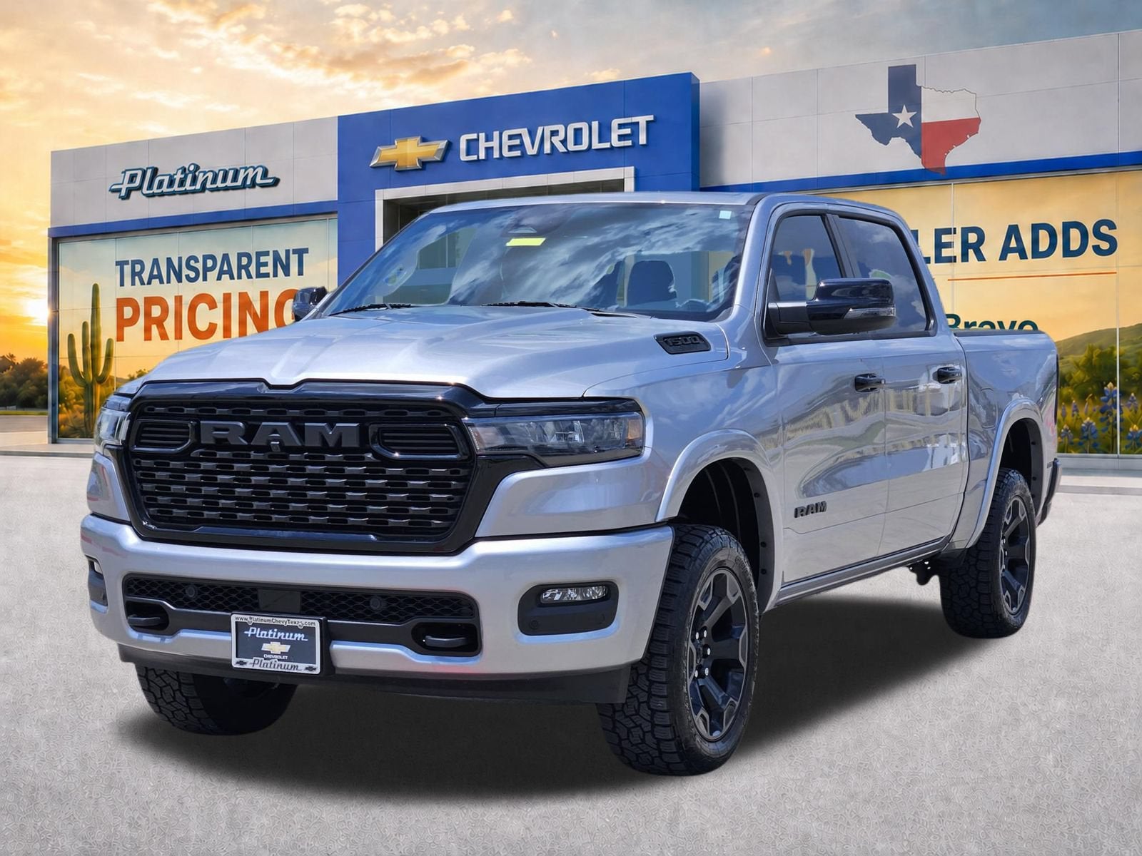 2025 RAM 1500 Lone Star Crew Cab 4x4 5'7" Box
