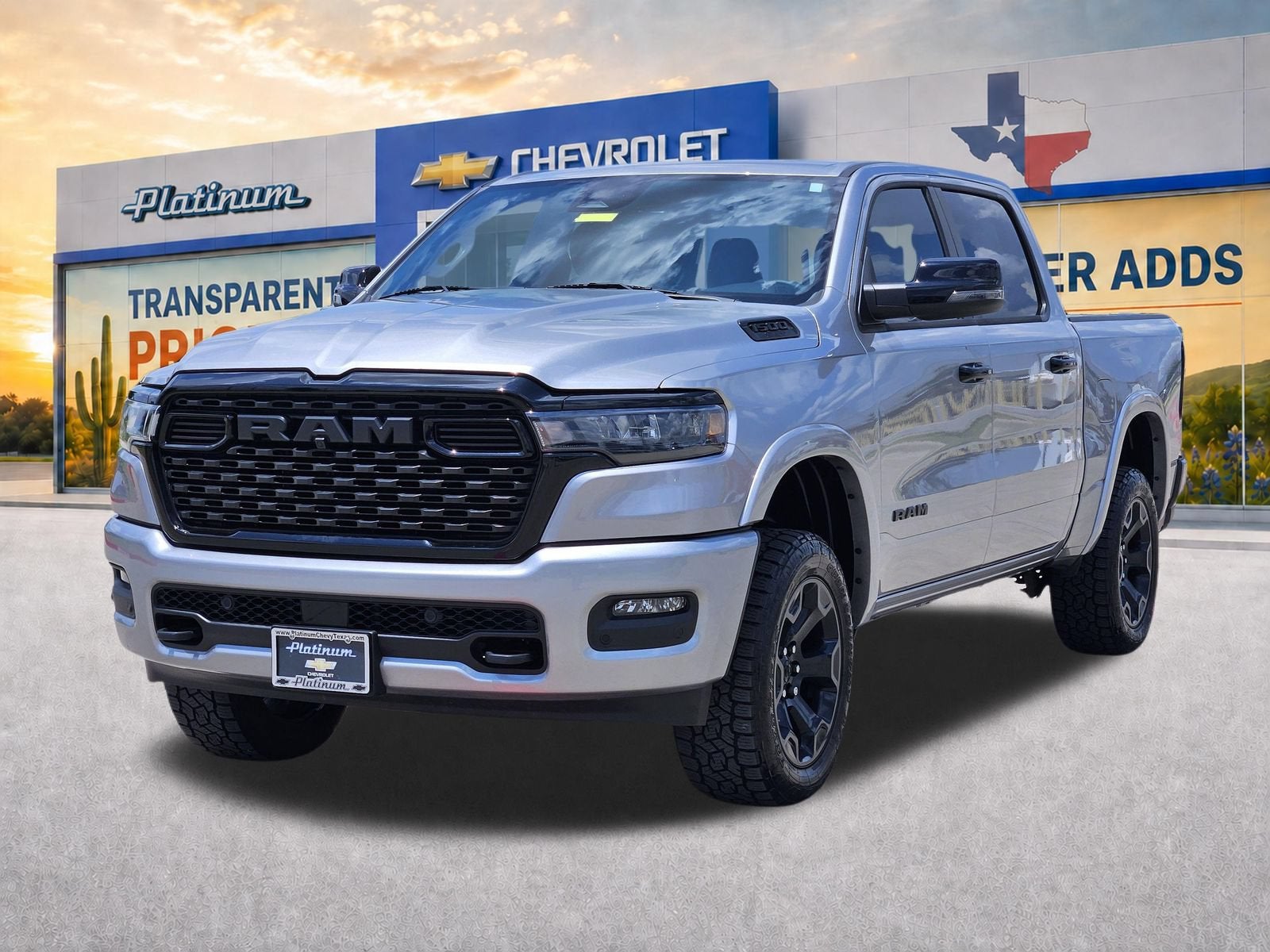 2025 RAM 1500 Lone Star Crew Cab 4x4 5'7" Box