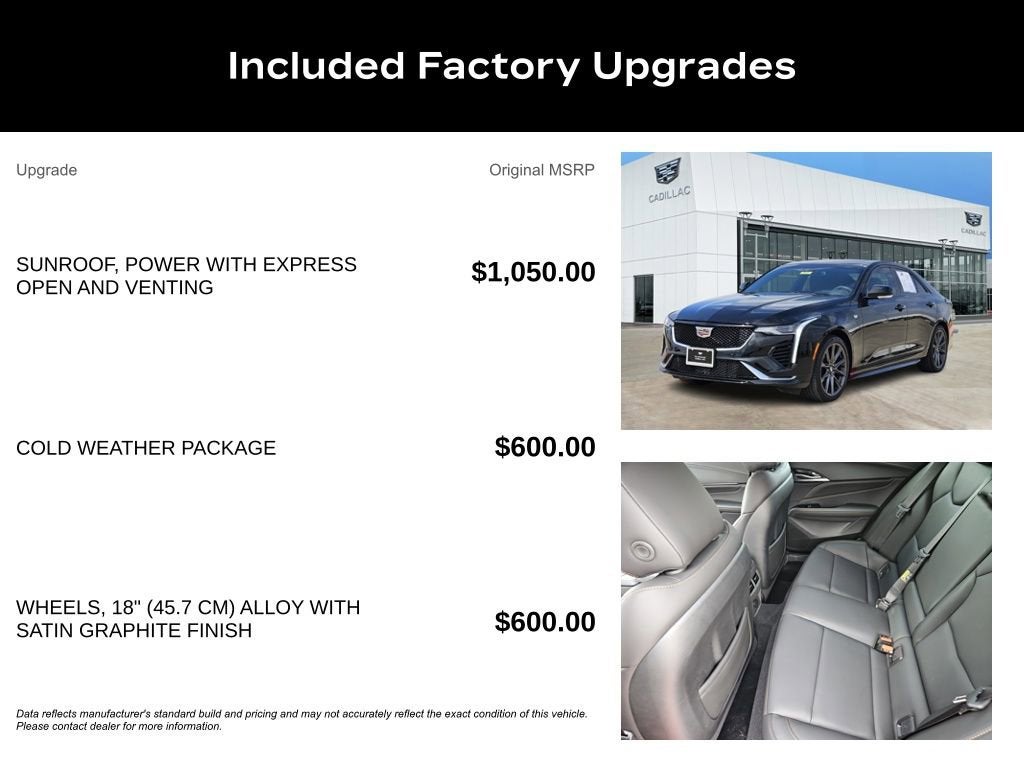 2025 Cadillac CT4 Sport