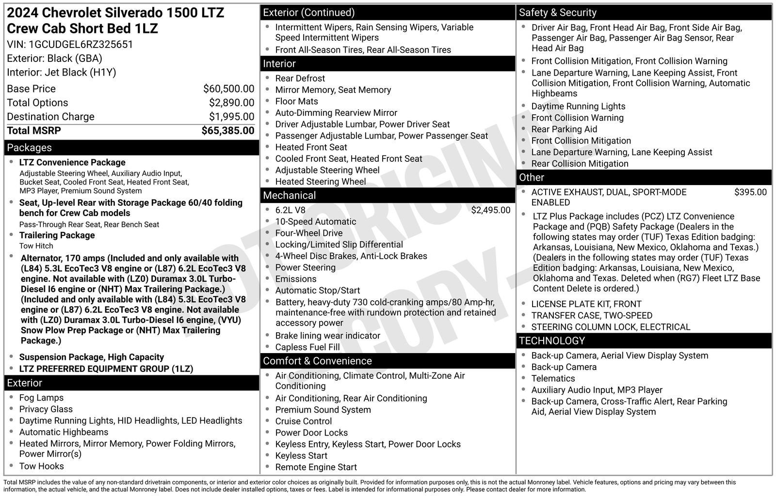 2024 Chevrolet Silverado 1500 LTZ