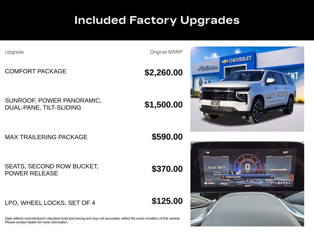 2026 Chevrolet Suburban RST