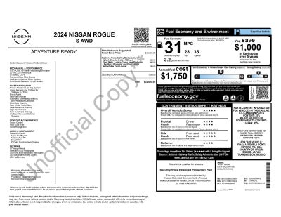 2024 Nissan Rogue S Intelligent AWD