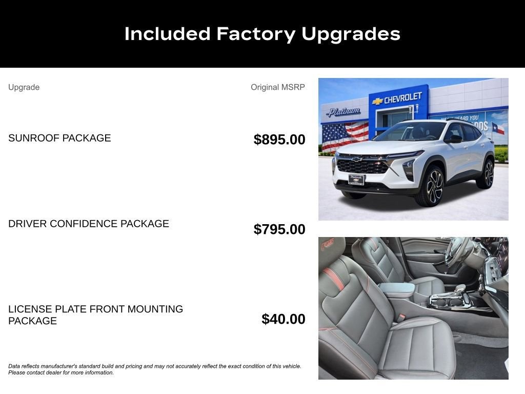 2026 Chevrolet Trax 2RS