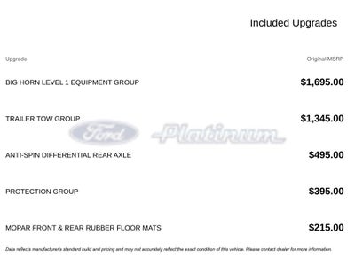 2025 RAM 1500 Big Horn/Lone Star