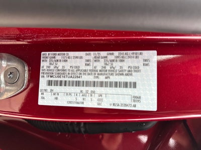 2026 Ford Escape Plug-In Hybrid Base