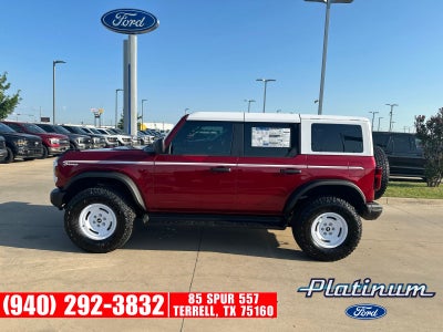 2026 Ford Bronco Heritage Edition