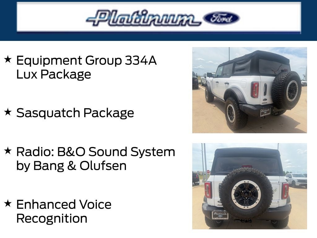 2021 Ford Bronco Badlands
