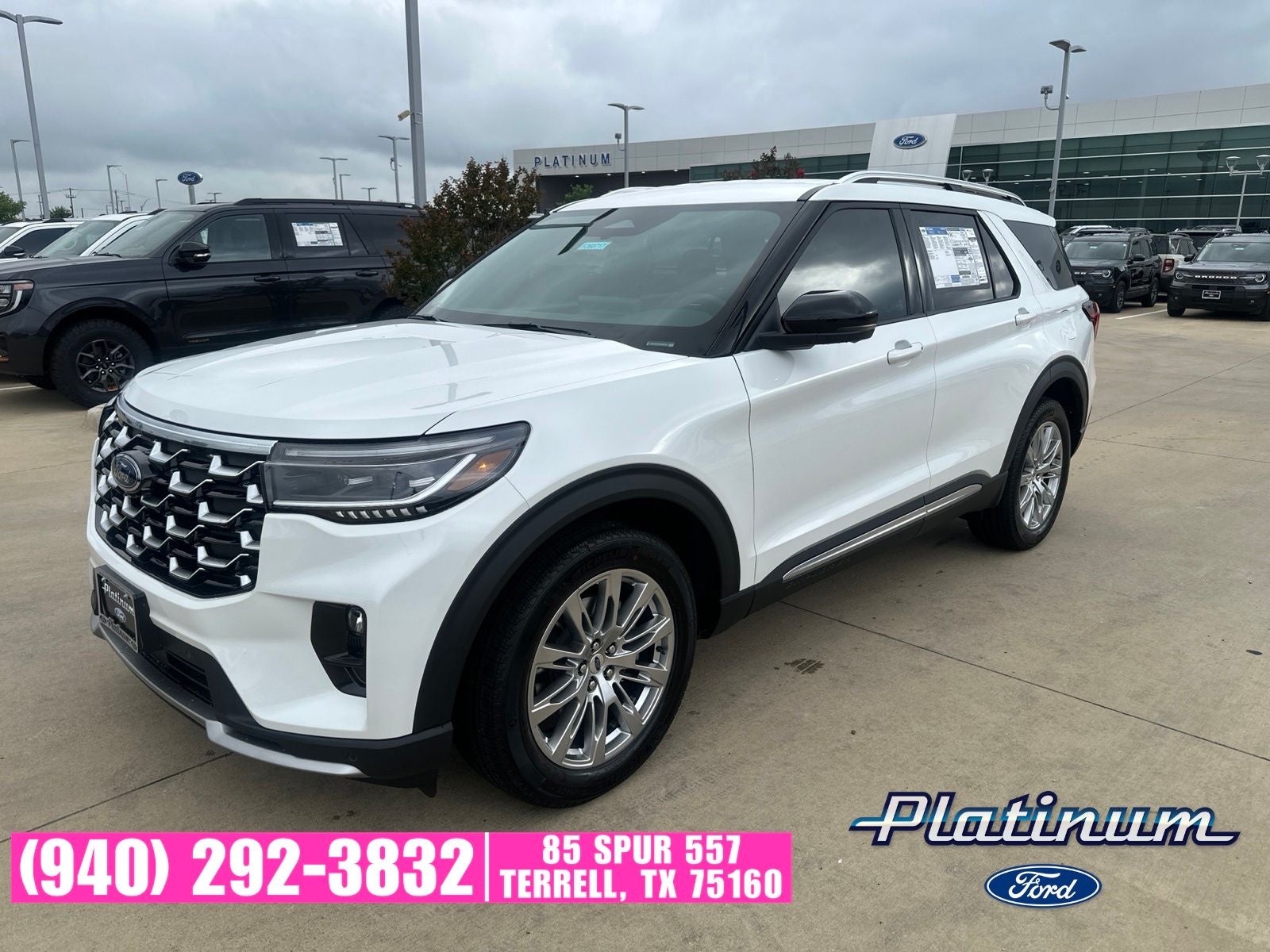 2026 Ford Explorer Platinum