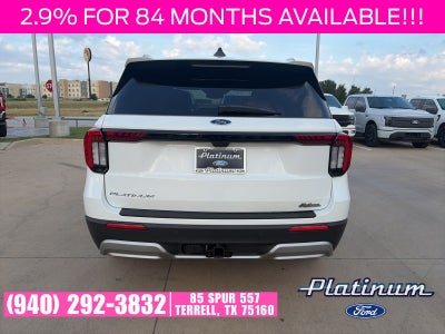 2026 Ford Explorer Platinum