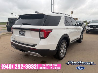 2026 Ford Explorer Platinum