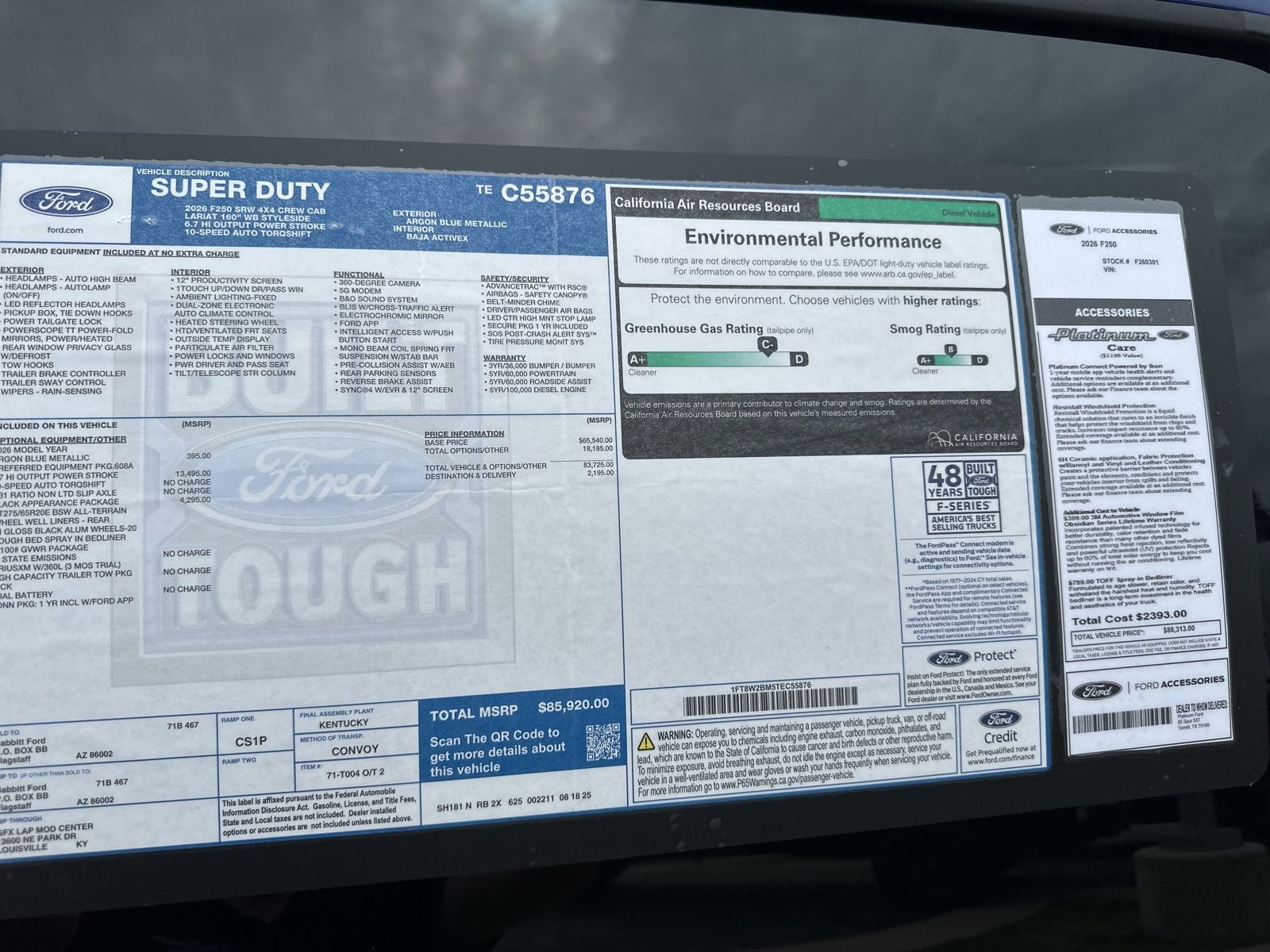 2026 Ford F-250SD Lariat