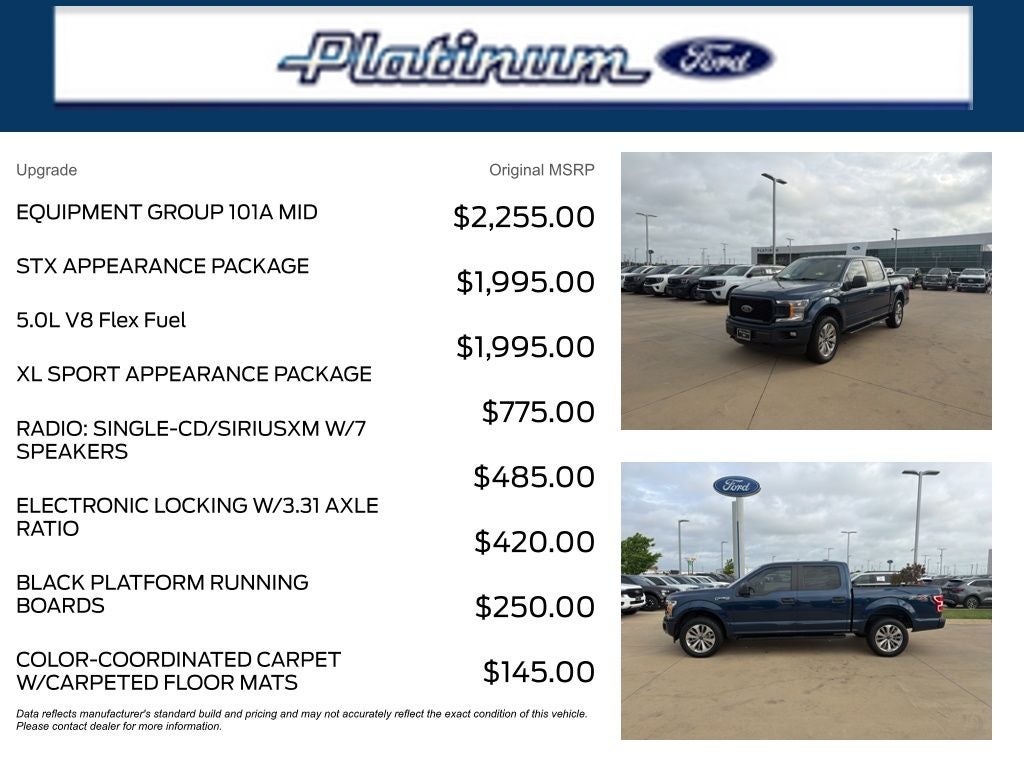 2018 Ford F-150 XL