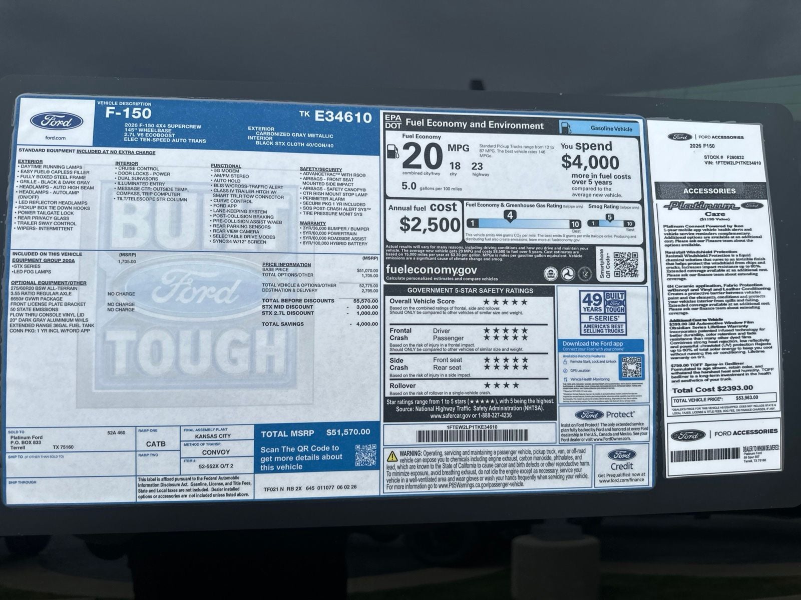 2026 Ford F-150 STX