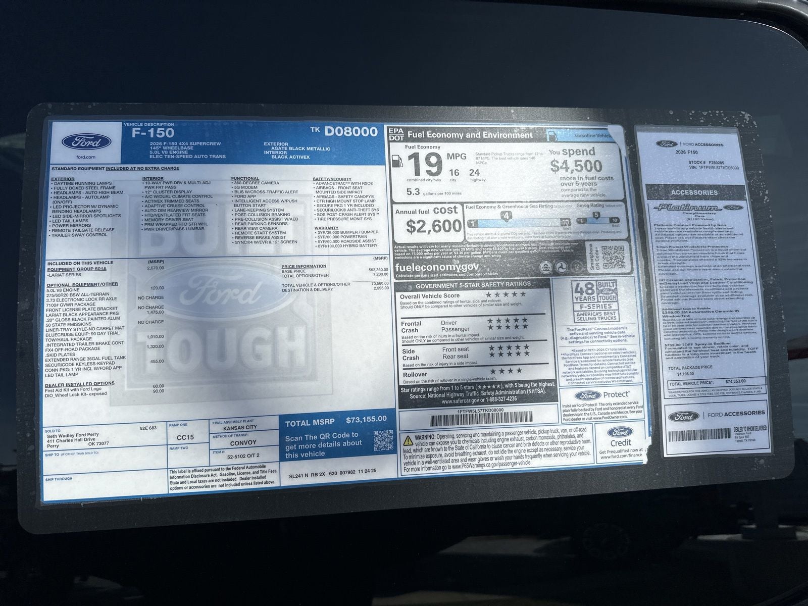 2026 Ford F-150 Lariat