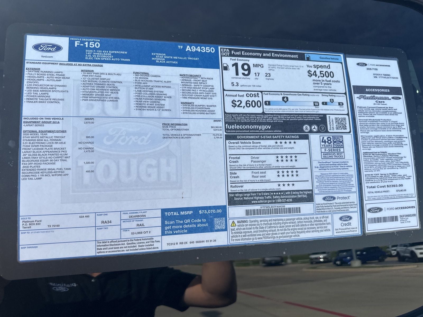 2026 Ford F-150 Lariat