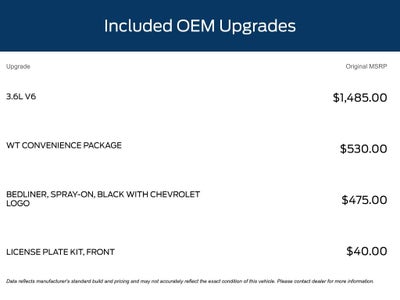 2022 Chevrolet Colorado Work Truck