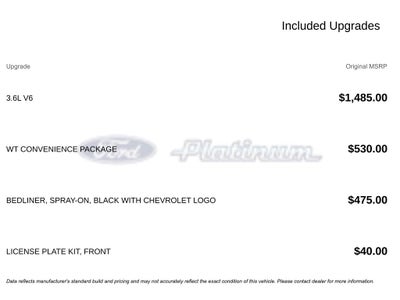 2022 Chevrolet Colorado Work Truck