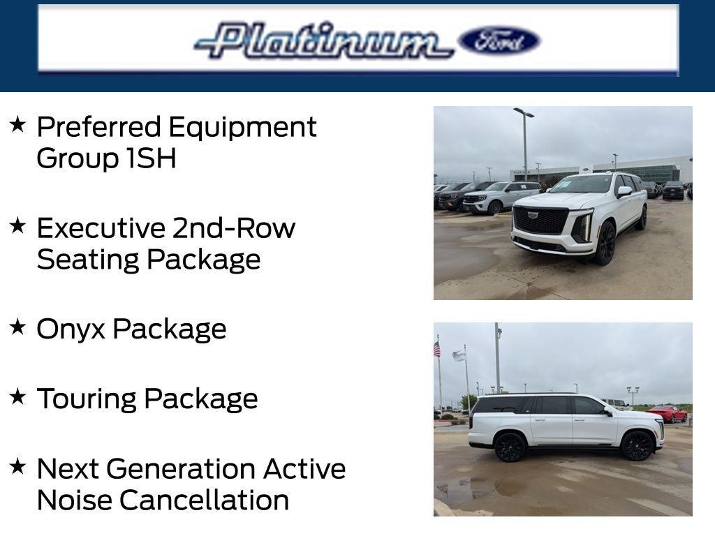 2025 Cadillac Escalade ESV Sport Platinum