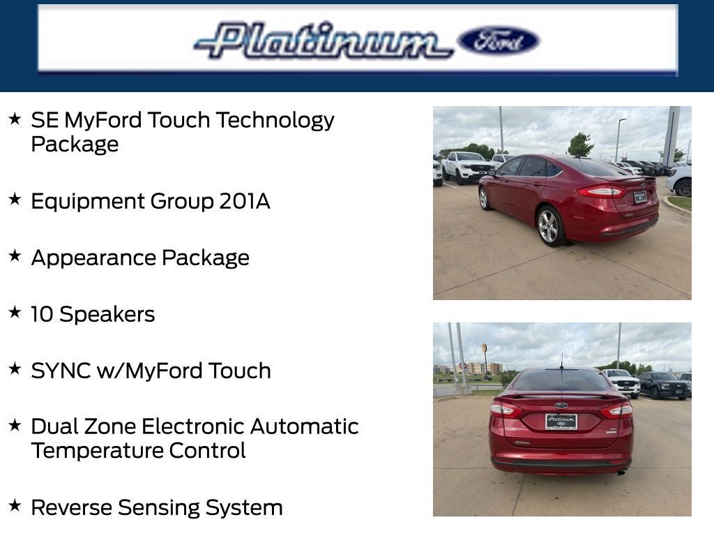 2016 Ford Fusion SE