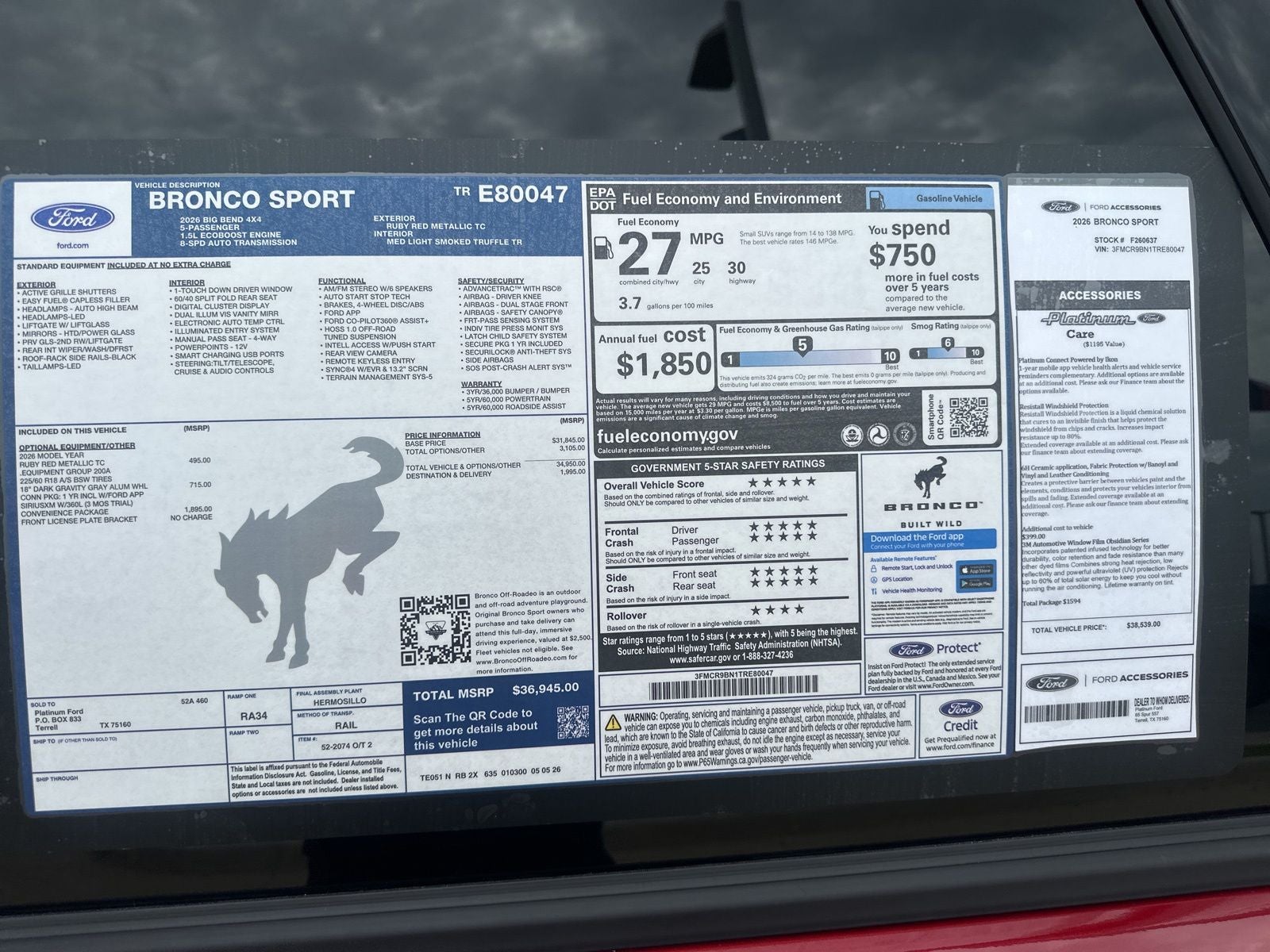 2026 Ford Bronco Sport Big Bend