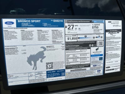 2026 Ford Bronco Sport Big Bend