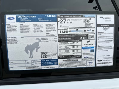 2026 Ford Bronco Sport Big Bend