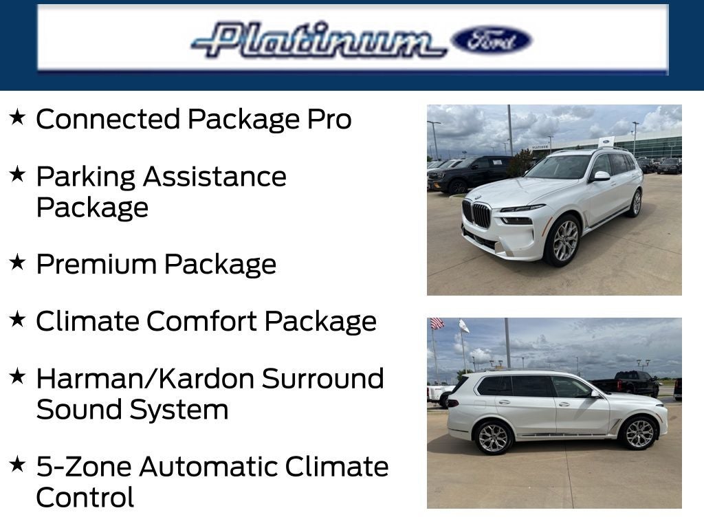 2025 BMW X7 xDrive40i